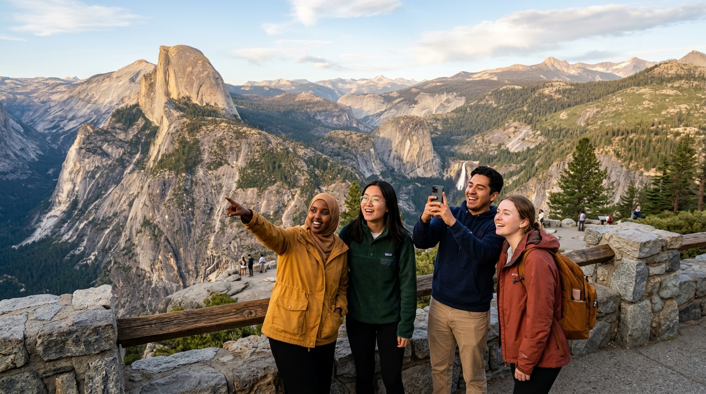 캘리포니아 국립공원 루프 — Yosemite, Sequoia & Death Valley