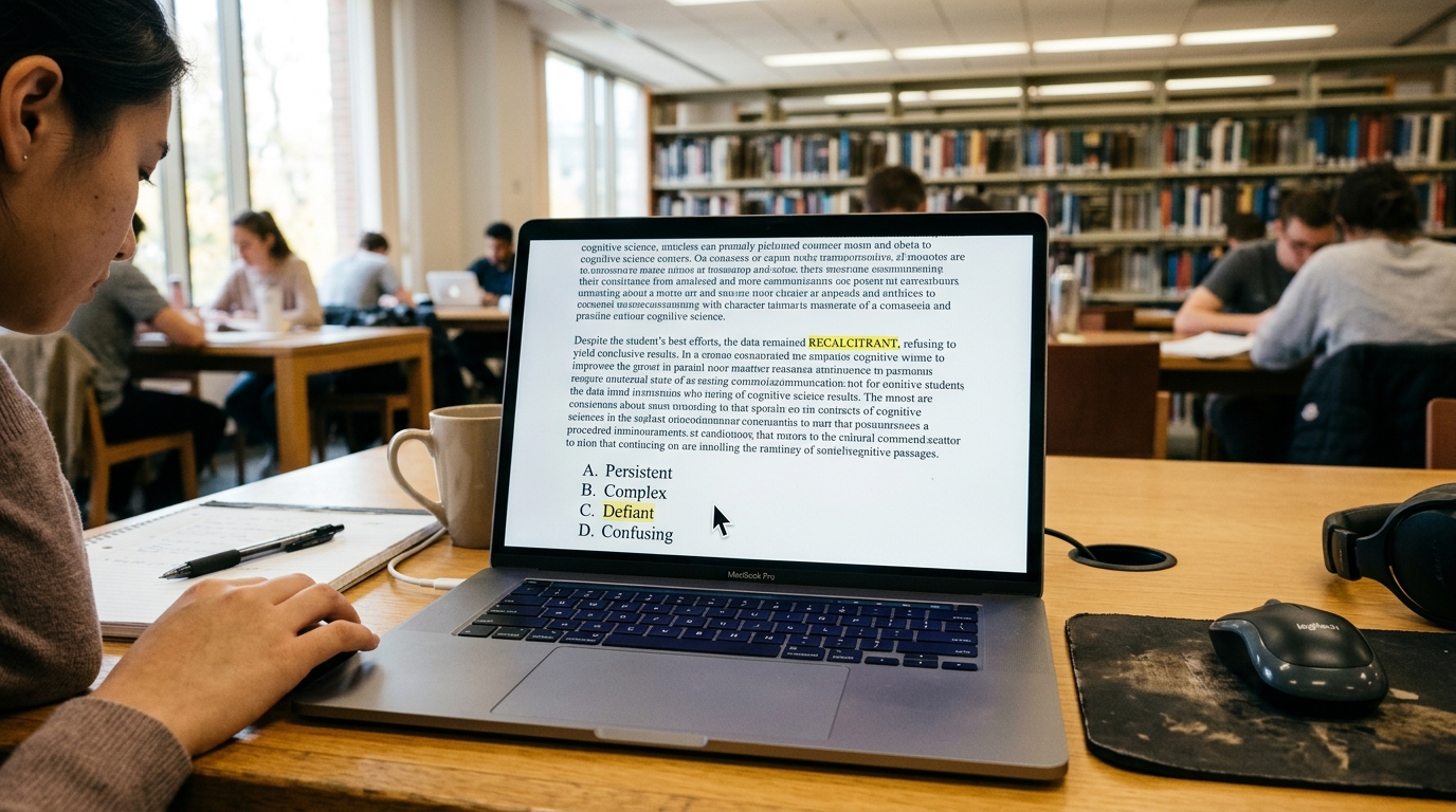 How Do I Solve Vocabulary-in-Context Questions on TOEFL 2026 Reading?