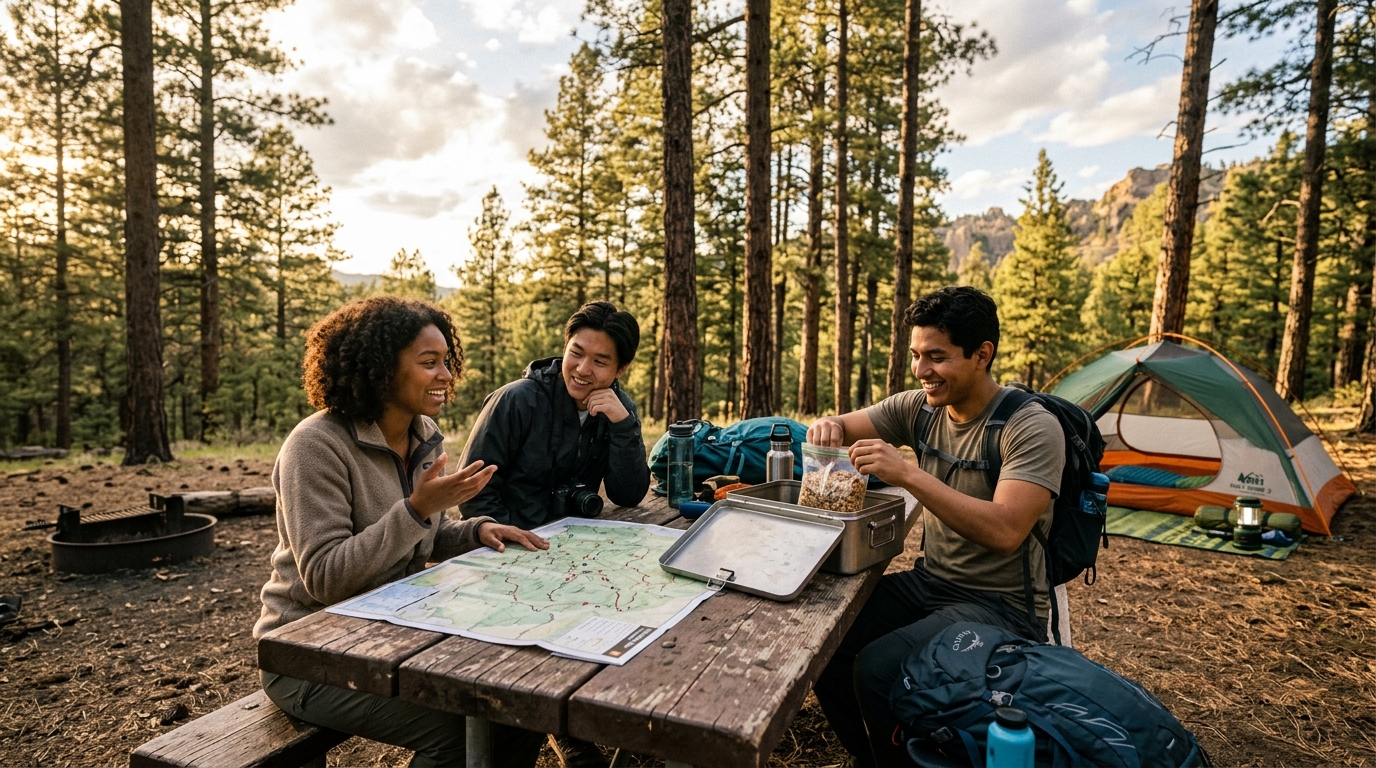 แคมป์ปิ้งในอุทยานแห่งชาติสหรัฐฯ — จากเต็นท์ถึงแกลมปิ้ง ด้วยงบนักศึกษา