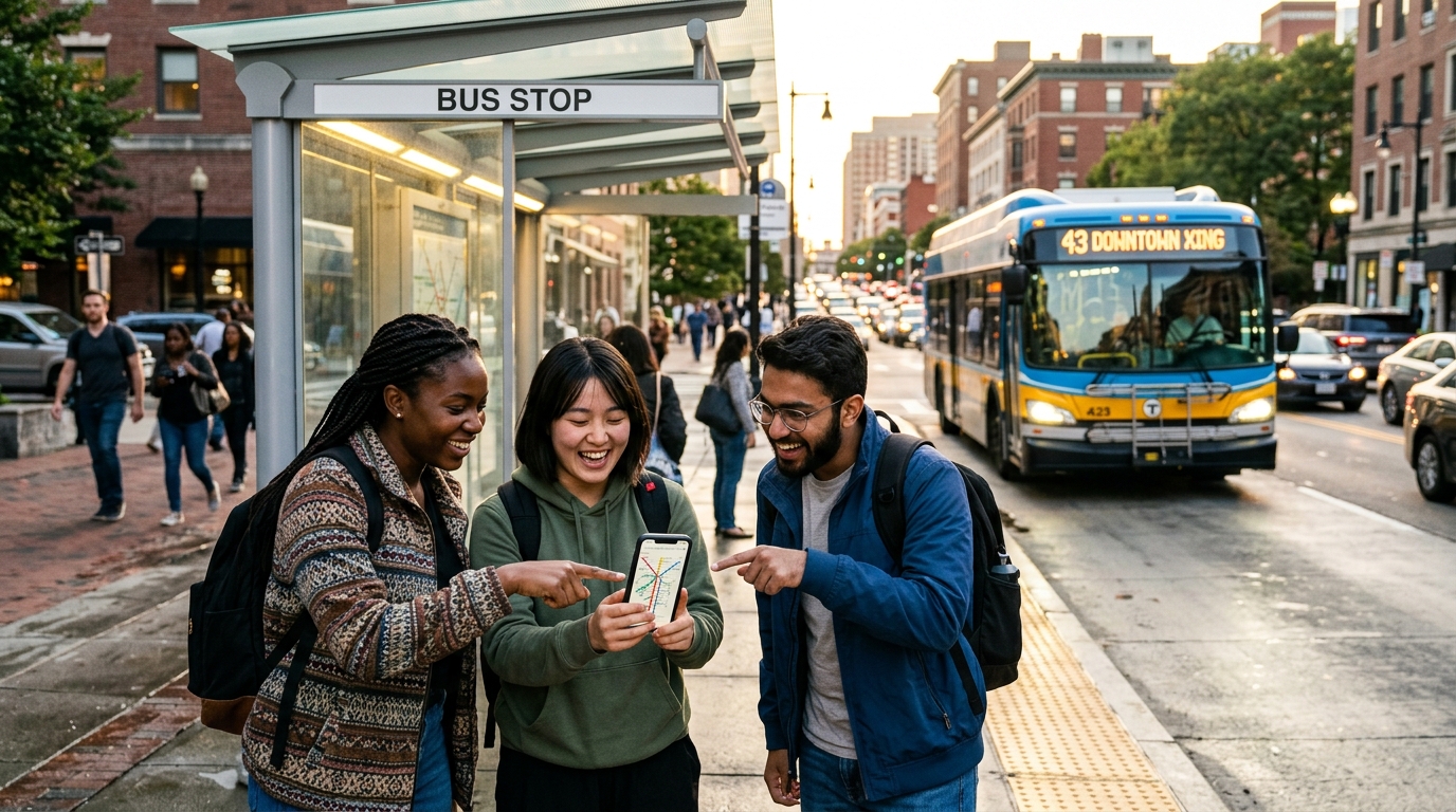 미국의 대중교통 — 학생을 위한 도시별 가이드