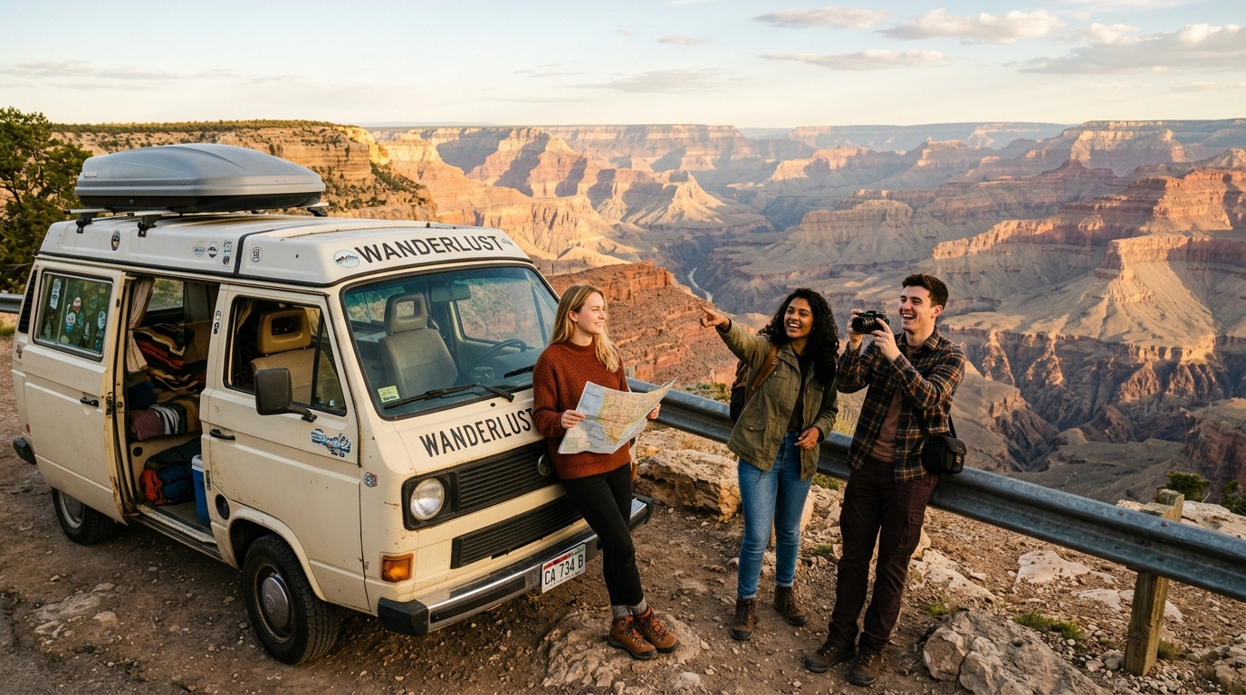 アメリカのRV・キャンパーバン旅行 — 学生にとってお得？